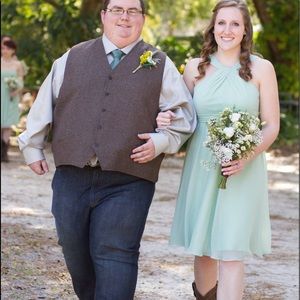 David’s Bridal Bridesmaid Dress